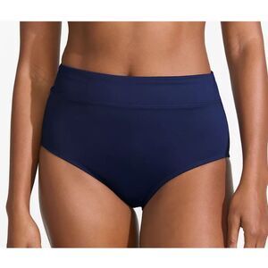NWOT Lands' End High Waisted Bikini Swimsuit Bathing Suit Bottoms Women's XL